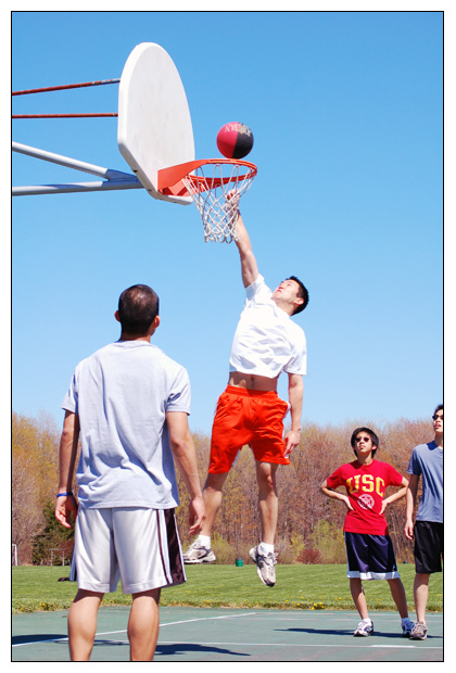 My attempt at a dunk