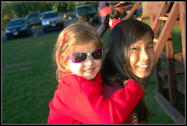 Olivia and Jasmine
