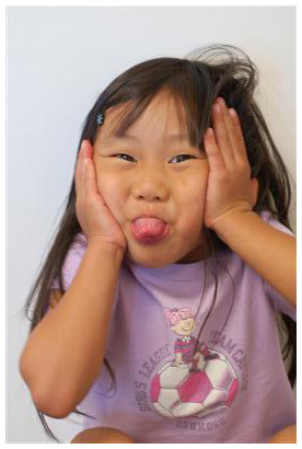 Make a funny face!