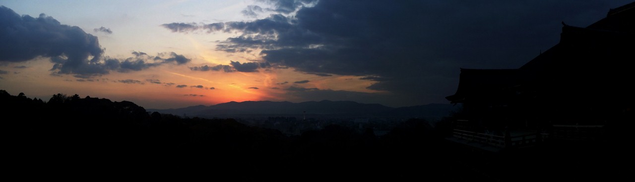 Sunset at Kiyomizu