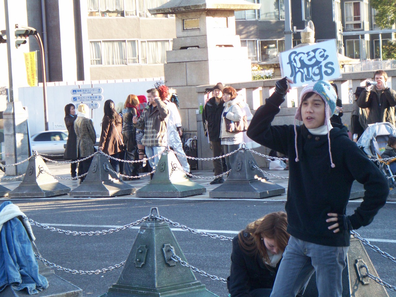 Free Hugs at Harajuku