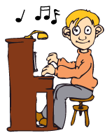It's a piano
